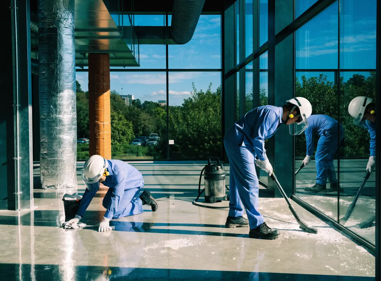Nettoyage de fin de chantier